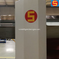 S&S Selvage Logo Jacquard computerized Jacquard Machine